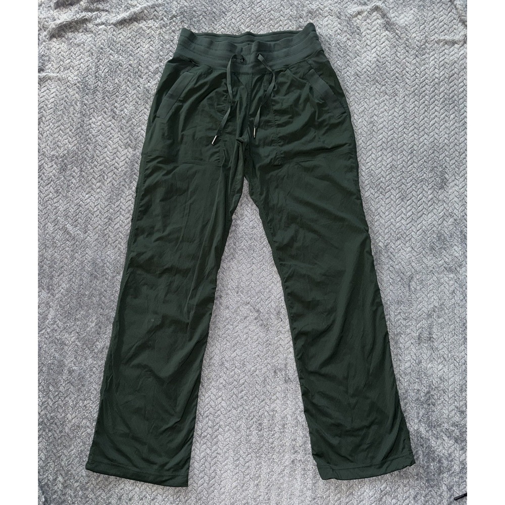 Lululemon Women's Green Dance Studio Mid-Rise Jogger Full Length Size 6